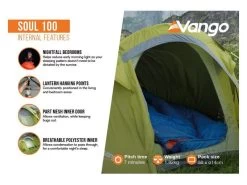 Vango Experience Tent Soul 100 -Camp Terrain Nest Verkoop 12 3 vango experience tent soul 100 eigenschappen binnenkant tersoult15077