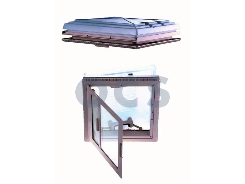 MPK Dakluik 40x40 Wit Kader+Combirollo 1 MPK Dakluik 40x40 Wit Kader+Combirollo