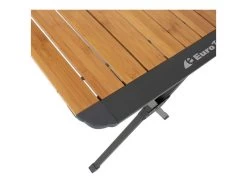 Vouwtafel Chamberry Bamboo M Grijs Beige Bamboo -Camp Terrain Nest Verkoop 144 3 eurotrail campingtafel chambery bamboo m etcf1407 0466