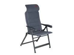 Crespo Kampeer Standen Stoel Ap-237 Air-deluxe Compact Grijs Kleur 86
