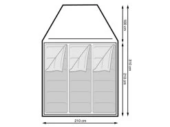 Eurotrail Koepeltent Campsite Rocky 3 Polyester -Camp Terrain Nest Verkoop 17 2 eurotrail koepeltent campsite rocky 3 polyester ette0806 0904