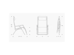 Lafuma RSXA Clip Batyline XL Relaxstoel Zwart 8 Lafuma RSXA Clip Batyline XL Relaxstoel Zwart -Camp Terrain Nest Verkoop 17 3 lafuma rsxa clip batyline xl relaxstoel zwart lfm2040 8551