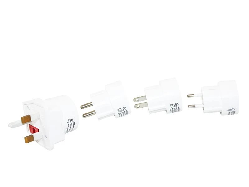 Haba Wereld-adapter Set Van 4 Stekkers 1 Haba Wereld-adapter Set Van 4 Stekkers