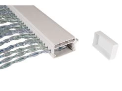 Vliegengordijn PVC Transparant-grijs-blauw -Camp Terrain Nest Verkoop 20 2 vliegendordijn pvc transparant grijs blauw 5309680