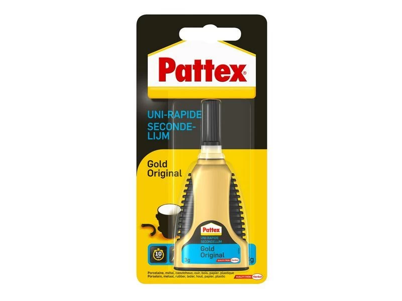Pattex Secondelijm Gold Tube 3 Gram 1 Pattex Secondelijm Gold Tube 3 Gram