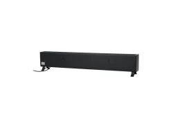 Eurom Alutherm Baseboard 1000 Black Elektrische Convector Kachel -Camp Terrain Nest Verkoop 23 2 eurom alutherm baseboard 1000 black elektrische convector kachel achterkant 361179