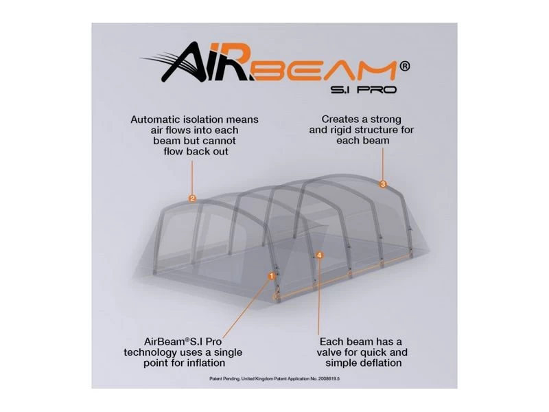 Vango Opblaasbare Tent Anantara IV Air TC 450XL 6 Vango Opblaasbare Tent Anantara IV Air TC 450XL - Afbeelding 6