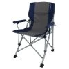 Eurotrail Vouwstoel Bolzano Grijs-Marine