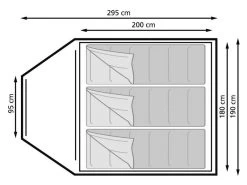 Nieuwe Producten -Camp Terrain Nest Verkoop 27 1 eurotrail koepeltent ontario 3 btc ette0856 1