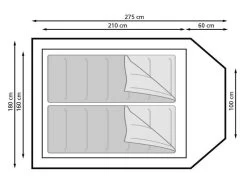 Eurotrail Koepeltent Utah 2 Katoen-polyester -Camp Terrain Nest Verkoop 29 2 eurotrail koepeltent utah 2 btc ette0504