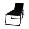 Travellife Barletta Kampeer- Tuinligbed Relax Zwart