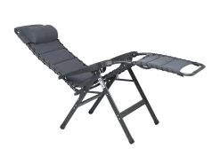 Crespo Kampeer Relaxstoel Ap-232 Air-deluxe Grijs Kleur 86 -Camp Terrain Nest Verkoop 41 5 crespo relaxstoel ap 232 air de luxe kleur 86 grijs
