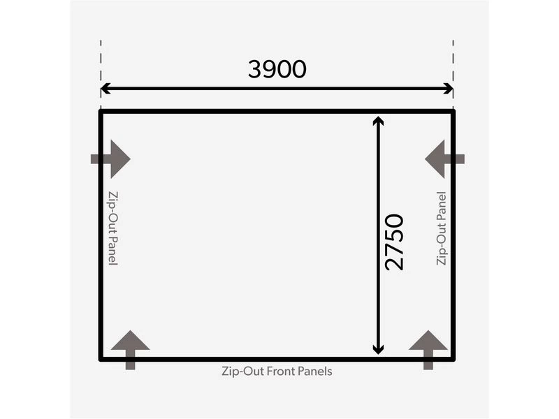 Kampa Dometic Opblaasbare Voortent Club Air Pro 390 L 2 Kampa Dometic Opblaasbare Voortent Club Air Pro 390 L - Afbeelding 2