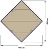 Eurotrail Tarp Turner 400 X 400 Polyester