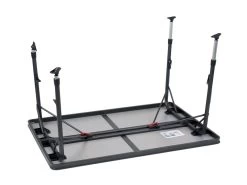 Crespo Kampeer Tafel AP-272 Zwart Kleur 89 -Camp Terrain Nest Verkoop 52 3 crespo tafel ap 272 kleur 80 zwart water en hittebestendig