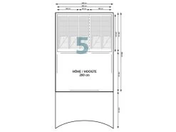 Eurotrail Opblaastent Mount Baker Btc Air -Camp Terrain Nest Verkoop 59 3 eurotrail opblaastent mount baker plattegrond ette1131 2704