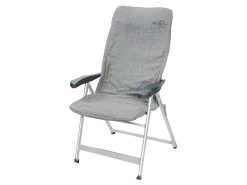 Bo Camp Badstof Stoelhoes Gepolsterd M Licht Grijs