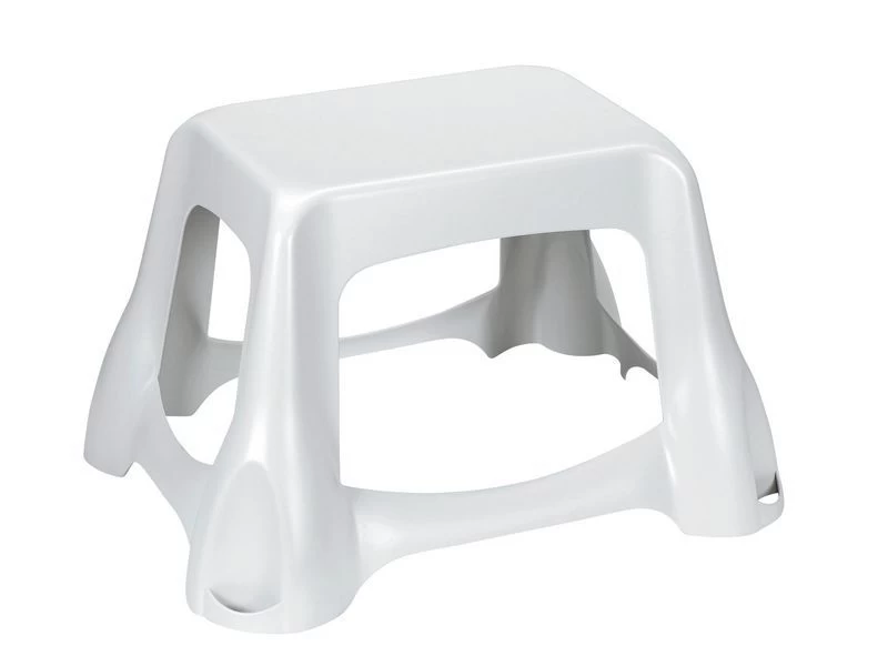 Curver Opstapje Kunststof 39x49x29,5 Cm Wit 1 Curver Opstapje Kunststof 39x49x29,5 Cm Wit