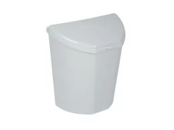 Bo-Camp Afvalbak Compact 6 Liter Grijs