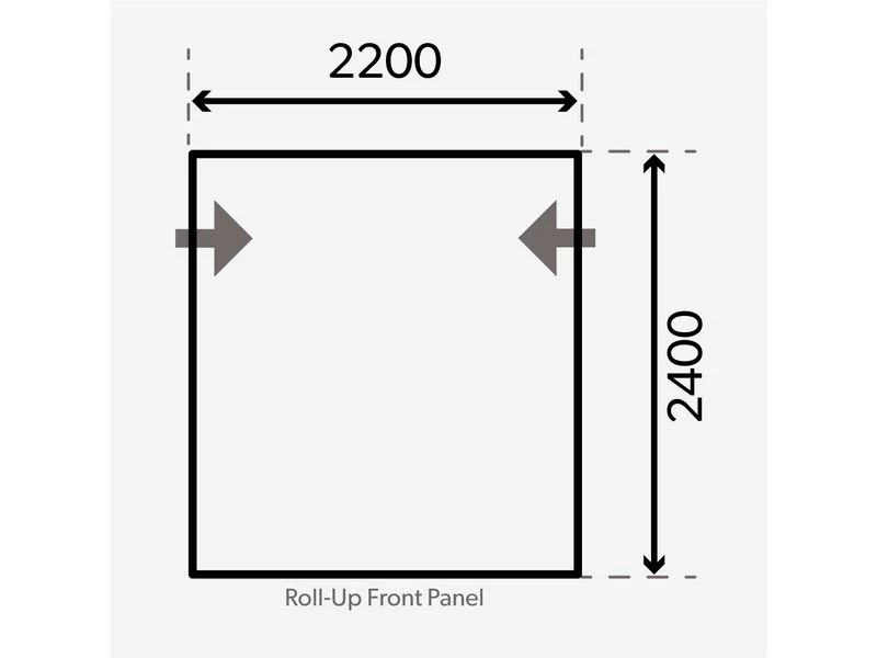 Kampa Dometic Opblaasbare Voortent Leggera Air 220 S 2 Kampa Dometic Opblaasbare Voortent Leggera Air 220 S - Afbeelding 2