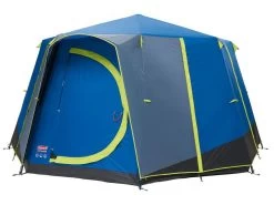 Nieuwe Producten -Camp Terrain Nest Verkoop 64 1 coleman familie tent octagon blue lime 2000035750