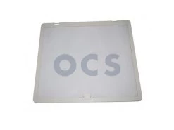 MPK Vliegenhor Scharnier Binnenzijde 40x40cm Grijs