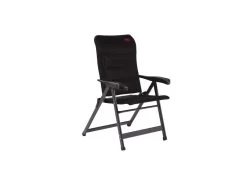 Crespo Kampeer Standen Stoel Ap-235 Air-deluxe Zwart Kleur 80