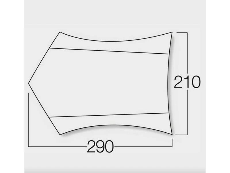 Vango Trek Tarp Groen 2 Vango Trek Tarp Groen - Afbeelding 2