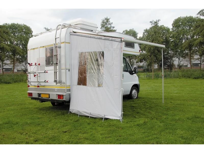 Eurotrail Zijwand Cassetteluifel Met Raam 220 1 Eurotrail Zijwand Cassetteluifel Met Raam 220