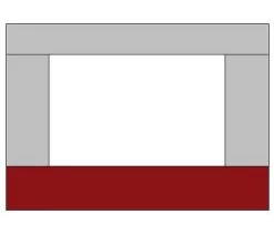 Te Velde Zijwand Voor Luifel 240 Cm 5 Kleuren -Camp Terrain Nest Verkoop tevelde caravan luifel zijwand 240 bordo6
